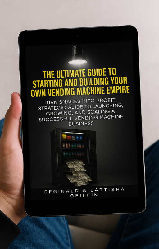 Vending Machine Business StartUP Bundle: The Ultimate Guide Ebook + 21 Day Business Planner + Vending Business Legal StartUp Checklist